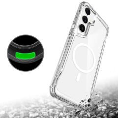 Samsung Galaxy S24 Plus Kılıf Magsafe Şarj Özellikli T-Max Magsafe Kapak