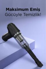 LT-107C Mini Çok Fonksiyonlu Üflemeli Şarjlı Araç Süpürgesi El Süpürgesi