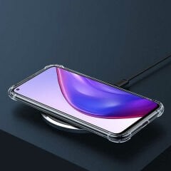 Xiaomi Mi 10T Pro 5G Kılıf Nitro Anti Shock Darbe Emici Köşe Korumalı Şeffaf Silikon Kapak