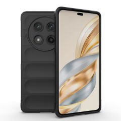 Honor Magic  7 Lite Kılıf Esnek TPU Oyuklu Arka Yüzey Tasarımlı Etnik Silikon Kapak