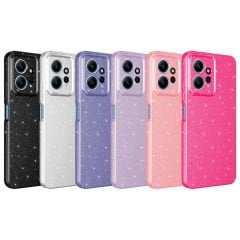 Xiaomi Redmi Note 12 4G Kılıf Kamera Korumalı Simli Lüks Koton Kapak kılıf