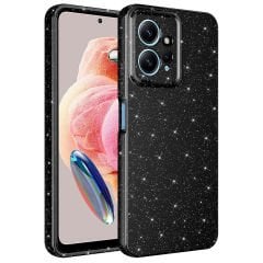 Xiaomi Redmi Note 12 4G Kılıf Kamera Korumalı Simli Lüks Koton Kapak kılıf