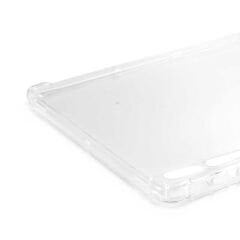 Samsung Galaxy Tab S7 Plus T970 Kılıf Nitro Anti Shock Darbe Emici Köşe Korumalı Şeffaf Silikon Kapak