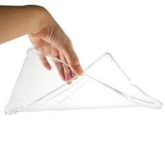 Samsung Galaxy Tab S7 T870 Kılıf Nitro Anti Shock Darbe Emici Köşe Korumalı Şeffaf Silikon Kapak