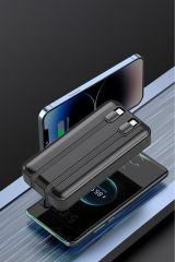 20000mAh 2 Çıkışlı Taşınabilir PD 22.5W Hızlı Şarj Dijital Göstergeli Powerbank