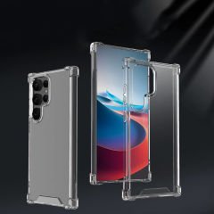 Samsung Galaxy S24 Ultra Kılıf Nitro Anti Shock Darbe Emici Köşe Korumalı Şeffaf Silikon Kapak