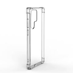 Samsung Galaxy S24 Ultra Kılıf Nitro Anti Shock Darbe Emici Köşe Korumalı Şeffaf Silikon Kapak