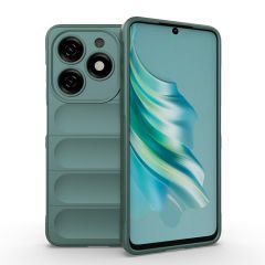 İnfinix Hot 40i Kılıf Esnek TPU Oyuklu Arka Yüzey Tasarımlı Etnik Silikon Kapak