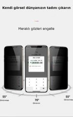 iPhone 12 Pro Kor Privacy Cam Ekran Koruyucu