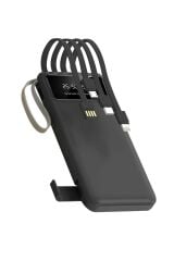 4 Çıkışlı Digital Göstergeli Fenerli 10.000 Mah Powerbank