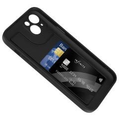 iPhone 13 Kılıf Kamera Korumalı Kartlık Hazneli Vitra Kapak