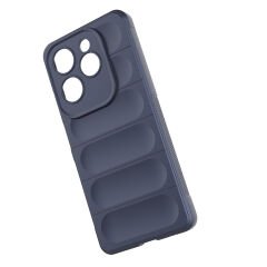 İnfinix Hot 40 Pro Kılıf Esnek TPU Oyuklu Arka Yüzey Tasarımlı Etnik Silikon Kapak