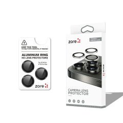 iPhone 16 Pro Max CL-12 Premium Safir Parmak İzi Bırakmayan Anti-Reflective Kamera Lens Koruyucu