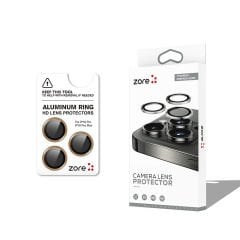 iPhone 16 Pro Max CL-12 Premium Safir Parmak İzi Bırakmayan Anti-Reflective Kamera Lens Koruyucu