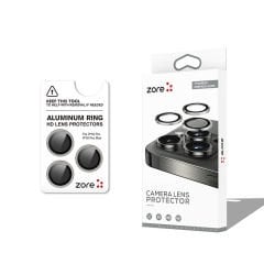 iPhone 16 Pro Max CL-12 Premium Safir Parmak İzi Bırakmayan Anti-Reflective Kamera Lens Koruyucu