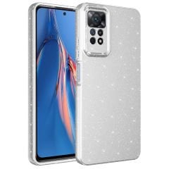 Xiaomi Redmi Note 12 Pro 4G Kılıf Kamera Korumalı Simli Lüks Koton Kapak kılıf