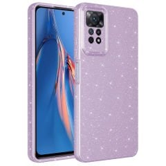 Xiaomi Redmi Note 12 Pro 4G Kılıf Kamera Korumalı Simli Lüks Koton Kapak kılıf
