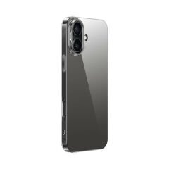 iPhone 16 Kılıf Ultra İnce Sert Kamera Çıkıntılı Şeffaf  Vonn Kapak