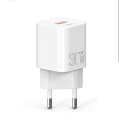 PDQ30B 30W PD QC 4.0 1xUSB-A + 1xType-C Port Çıkışlı Şarj Cihazı