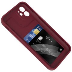 iPhone 11 Kılıf Kamera Korumalı Kartlık Hazneli Vitra Kapak