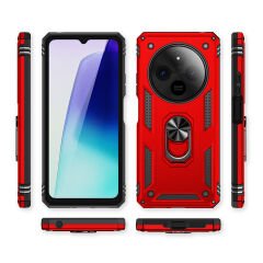 Xiaomi Redmi 14C Kılıf Vega Tank Sert Yüzüklü Standlı Zırh Koruma Kapak