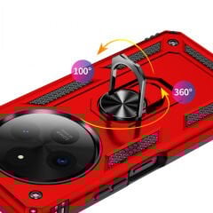 Xiaomi Redmi 14C Kılıf Vega Tank Sert Yüzüklü Standlı Zırh Koruma Kapak