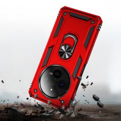 Xiaomi Redmi 14C Kılıf Vega Tank Sert Yüzüklü Standlı Zırh Koruma Kapak