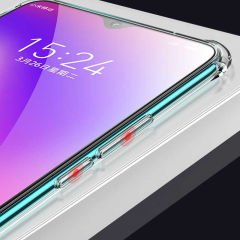 Xiaomi Redmi Note 8 Pro Kılıf Nitro Anti Shock Darbe Emici Köşe Korumalı Şeffaf Silikon Kapak