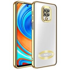 Xiaomi Redmi Note 9 Pro Kılıf Kamera Korumalı Logo Gösteren Omega Kapak