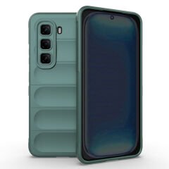 İnfinix Hot 50 Pro 4G Kılıf Esnek TPU Oyuklu Arka Yüzey Tasarımlı Etnik Silikon Kapak