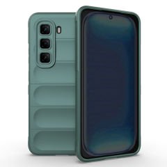 İnfinix Hot 50 Pro 4G Kılıf Esnek TPU Oyuklu Arka Yüzey Tasarımlı Etnik Silikon Kapak