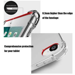 iPad Pro 10.5 (7.Nesil) Kılıf Nitro Anti Shock Darbe Emici Köşe Korumalı Şeffaf Silikon Kapak