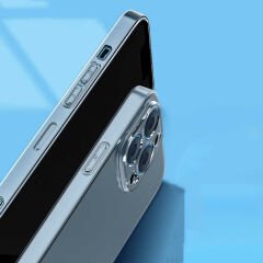 iPhone 14 Pro Max Kılıf Şeffaf Sert PC Vayt Kapak