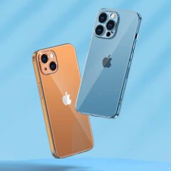 iPhone 14 Pro Max Kılıf Şeffaf Sert PC Vayt Kapak