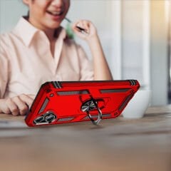 Samsung Galaxy A06 Kılıf Vega Tank Sert Yüzüklü Standlı Zırh Koruma Kapak