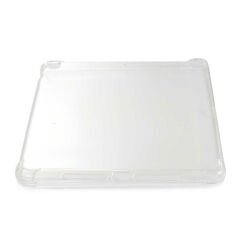 iPad 10.2 (8.Nesil) Kılıf Nitro Anti Shock Darbe Emici Köşe Korumalı Şeffaf Silikon Kapak
