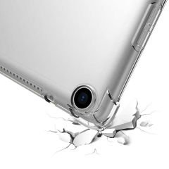iPad 10.2 (8.Nesil) Kılıf Nitro Anti Shock Darbe Emici Köşe Korumalı Şeffaf Silikon Kapak