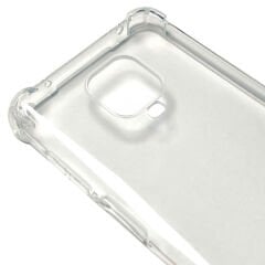 Xiaomi Redmi Note 9 Pro Kılıf Nitro Anti Shock Darbe Emici Köşe Korumalı Şeffaf Silikon Kapak