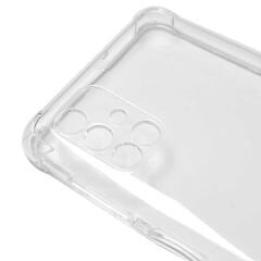 Samsung Galaxy M51 Kılıf Nitro Anti Shock Darbe Emici Köşe Korumalı Şeffaf Silikon Kapak