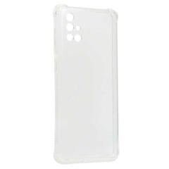 Samsung Galaxy M51 Kılıf Nitro Anti Shock Darbe Emici Köşe Korumalı Şeffaf Silikon Kapak