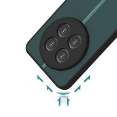 Realme 12 Mat Kamera Korumalı Renkli Tuşlu Sert Silikon Hux Kapak