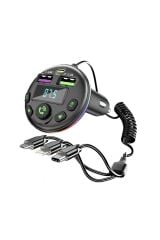 G14 36W PD Şarj Özellikli Dijital Göstergeli Bluetooth Fm Transmitter