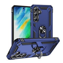 Samsung Galaxy S24 FE Kılıf Vega Tank Sert Yüzüklü Standlı Zırh Koruma Kapak