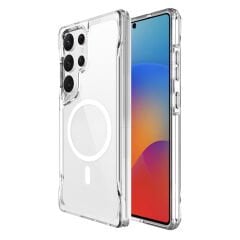 Samsung Galaxy S25 Ultra Kılıf Magsafe Şarj Özellikli T-Max Magsafe Kapak