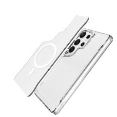 Samsung Galaxy S25 Ultra Kılıf Magsafe Şarj Özellikli T-Max Magsafe Kapak