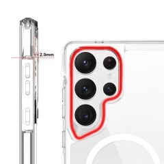 Samsung Galaxy S25 Ultra Kılıf Magsafe Şarj Özellikli T-Max Magsafe Kapak