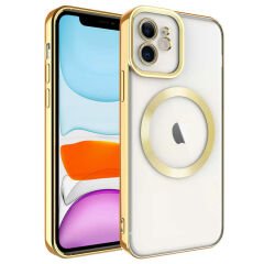iPhone 11 Kılıf Magsafe Wireless Şarj Özellikli Setro Silikon