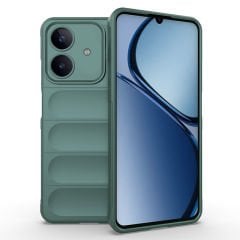 Realme Note 60 Kılıf Esnek TPU Oyuklu Arka Yüzey Tasarımlı Etnik Silikon Kapak