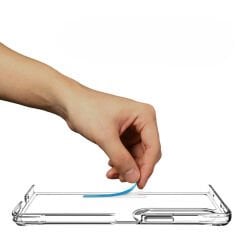 Samsung Galaxy Z Fold 4 Ultra İnce Sert Kamera Çıkıntılı Şeffaf Vonn Kapak