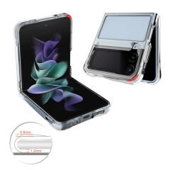 Samsung Galaxy Z Flip 4 Ultra İnce Sert Kamera Çıkıntılı Şeffaf Vonn Kapak